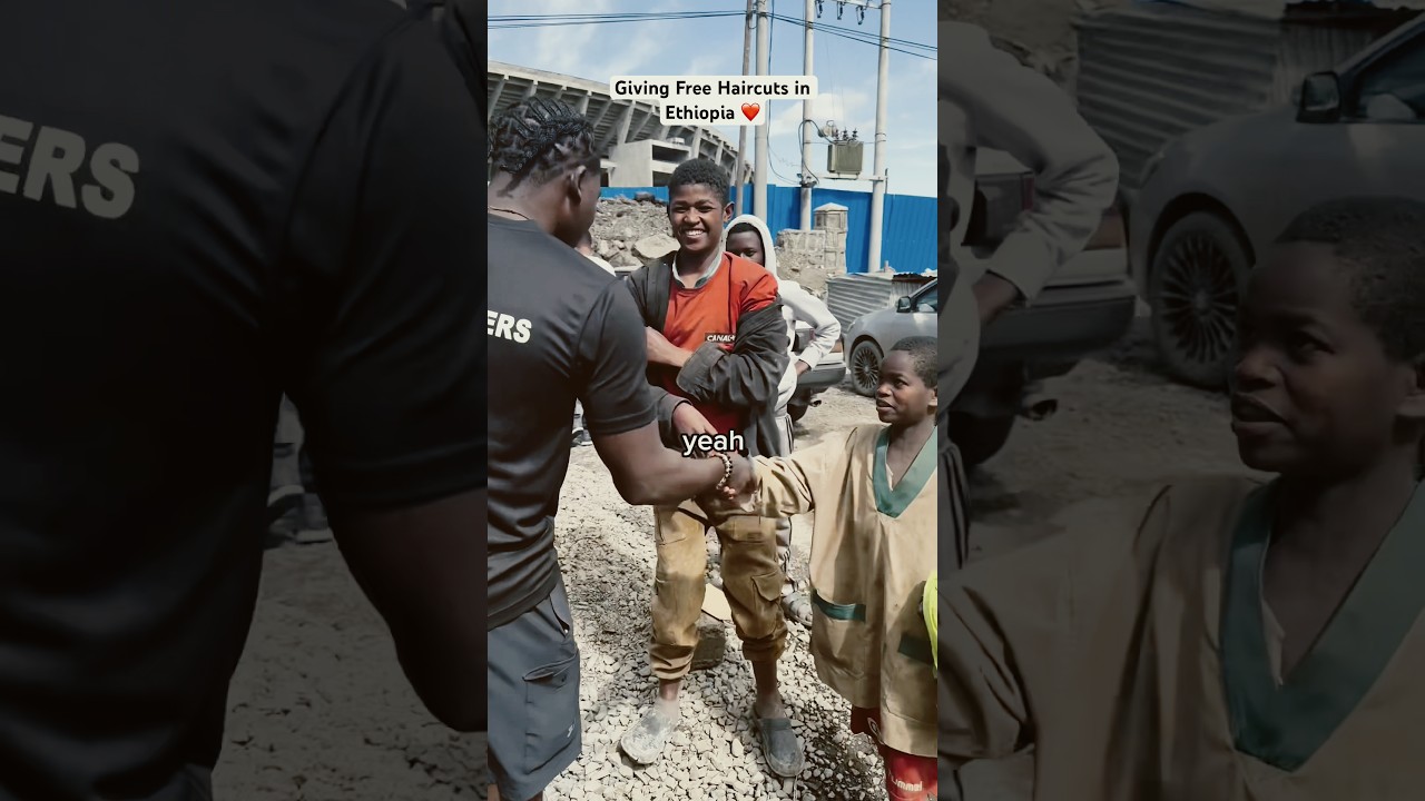 Giving Free Haircuts in Ethiopia ❤️