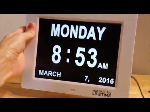 Day Clock - The Original Impaired Vision Clock with Alarm Function - YouTube day-clock-the-original-impaired-vision-clock-with-alarm-function-youtube