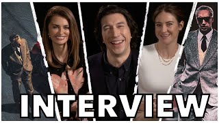 FERRARI Cast Interview | Adam Driver, Penelope Cruz and Shailene Woodley Talk Michael Mann Drama