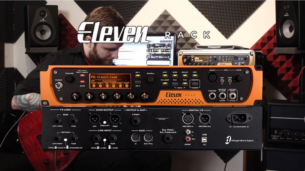Avid Eleven Rack Review Broken Shield Production YouTube