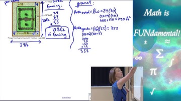 1.8 Geometry - Perimeter, Circumference and Area