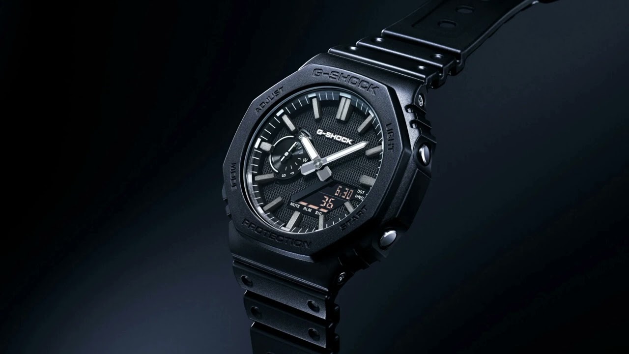 Casio launches four Luxe Black G-Shock 2100 watches with minimal