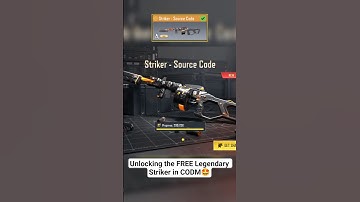 🤯 Unlocking the FREE LEGENDARY Striker in CODM! (Secret Cache Update) 🤩 #shorts #codm #codmobile