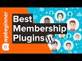 5 Best WordPress Membership Plugins