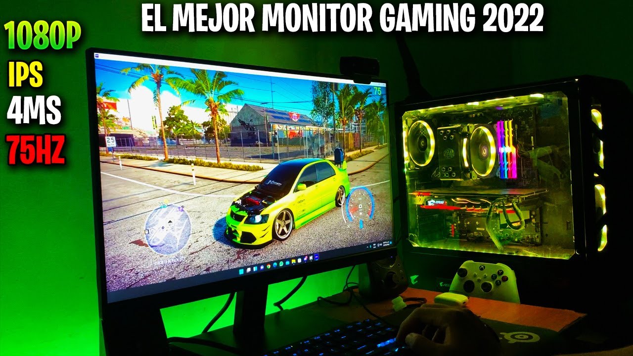 EL MEJOR MONITOR GAMING PARA JUGAR A 1080P 75HZ 4MS IPS FULL HD | ACER