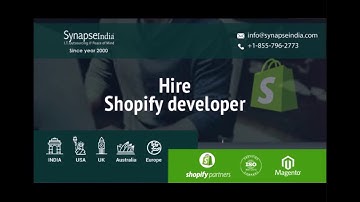 Hire Shopify developer - SynapseIndia