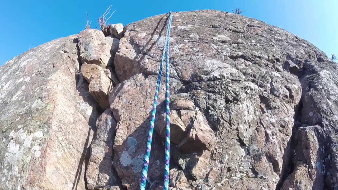 Top Rope Solo climbing on Vårdberget YouTube