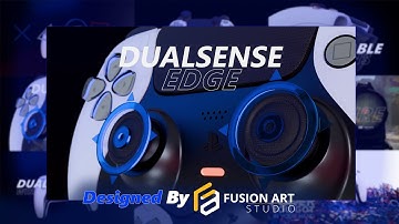 HIRE US | Next-Gen Controller Concept – Ultra Realistic 3D Animation (PS5 Inspired)