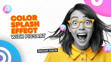 THE SECRET BEHIND CREATING THE COLOR SPLASH EFFECT ON PICSART 🔥🔥🔥
