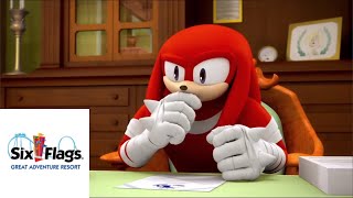 Knuckles rates the Roller Coasters at Six Flags Great Adventure Resort (Original)