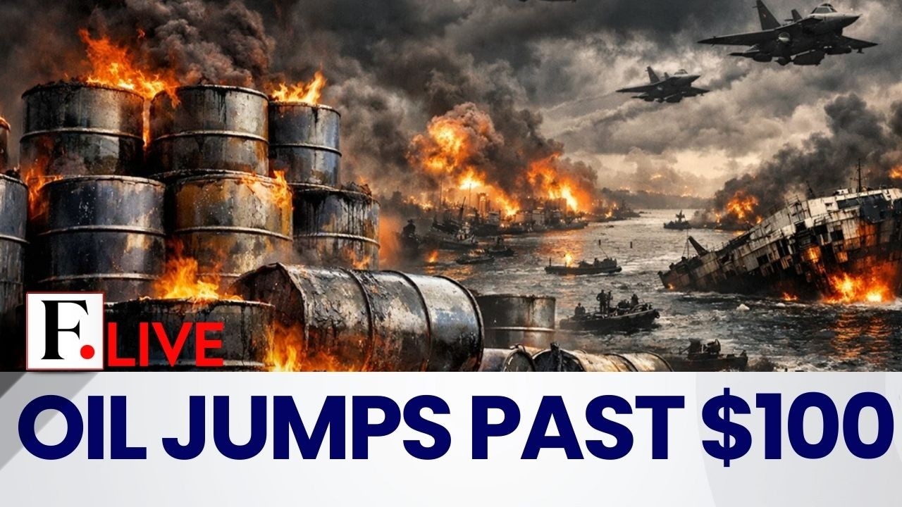 LIVE: Oil Surges Above $100 a Barrel; Iran War Forces UAE, Kuwait Start Output Cuts | Firstpost