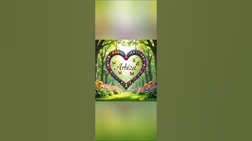 Create Name Videos with Meta AI on WhatsApp – Fast & Easy! 🔥Arbiza Name 😊