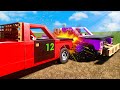 Lego Demolition Derby Survival! - Brick Rigs Multiplayer Gameplay