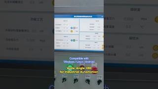 ⬆️Wide-angle HMI for Industrial Automation #PLC #HMI #hmi #display #iot #Android #Linux #Windows