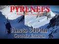 Pyrnes  aneto 3404m  couloir estasen  ski alpinisme  sommet des pyrnes  aragon