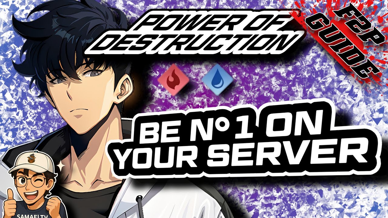 [FR] POD Fire x Water How to hit 25B Easily F2P Account | Solo Leveling Arise