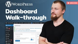 WordPress Dashboard Walk-through: Mastering the Basics for Beginners