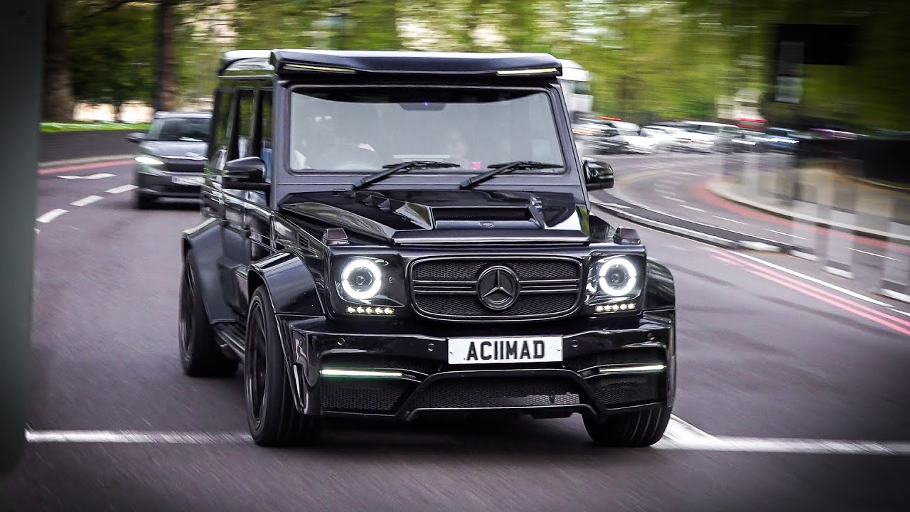 Onyx G63 AMG - Loud and Brutal Acceleration sounds in London!!!