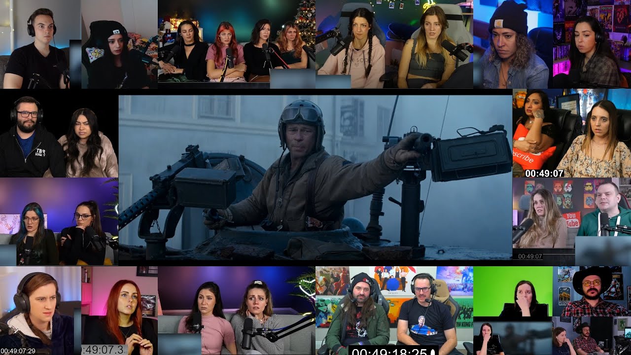 Seizing Control Of A German Town | Fury | Reaction