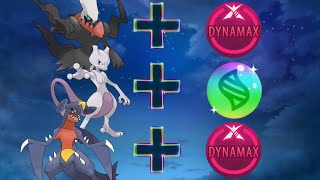 What If Darkrai Mewtwo And Garchomp Had Gigantamax And Mega Evolution 