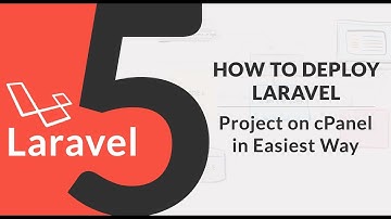 How to Deploy Laravel 5 Project on cPanel or Online Web Server in Easiest Way - (Hindi)