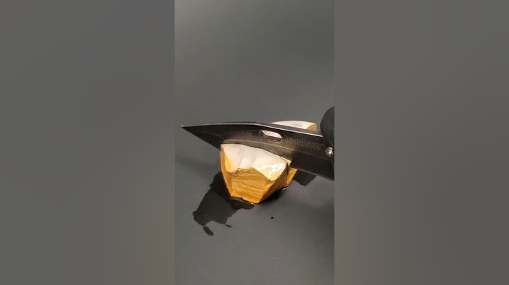 Sodium metal is soft and squishy