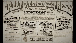 '' great western express festival '' - bardney may 1972.