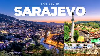 ONE DAY IN SARAJEVO (BOSNIA AND HERZEGOVINA) | 4K 60FPS | See the pearl of the Balkans