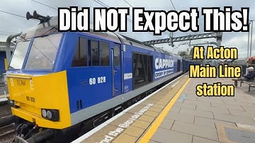 Caught Off-Guard! DC Rail Class 60 Surprises at Acton Main Line