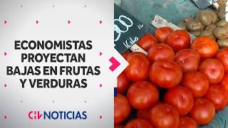 Economistas proyectan bajas en frutas y verduras de entre 5% y 10% ¿Cuándo se reflejaría esto?