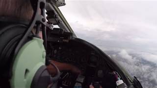 Learjet 35A Cockpit View Departing Houston | ATC Audio | Pilot Perspective