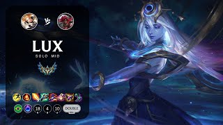 Lux Mid vs Katarina - BR Challenger Patch 14.4