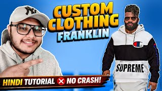 How To Install CUSTOM CLOTHING For Franklin In GTA 5 Legacy | Easy Method (Hindi)