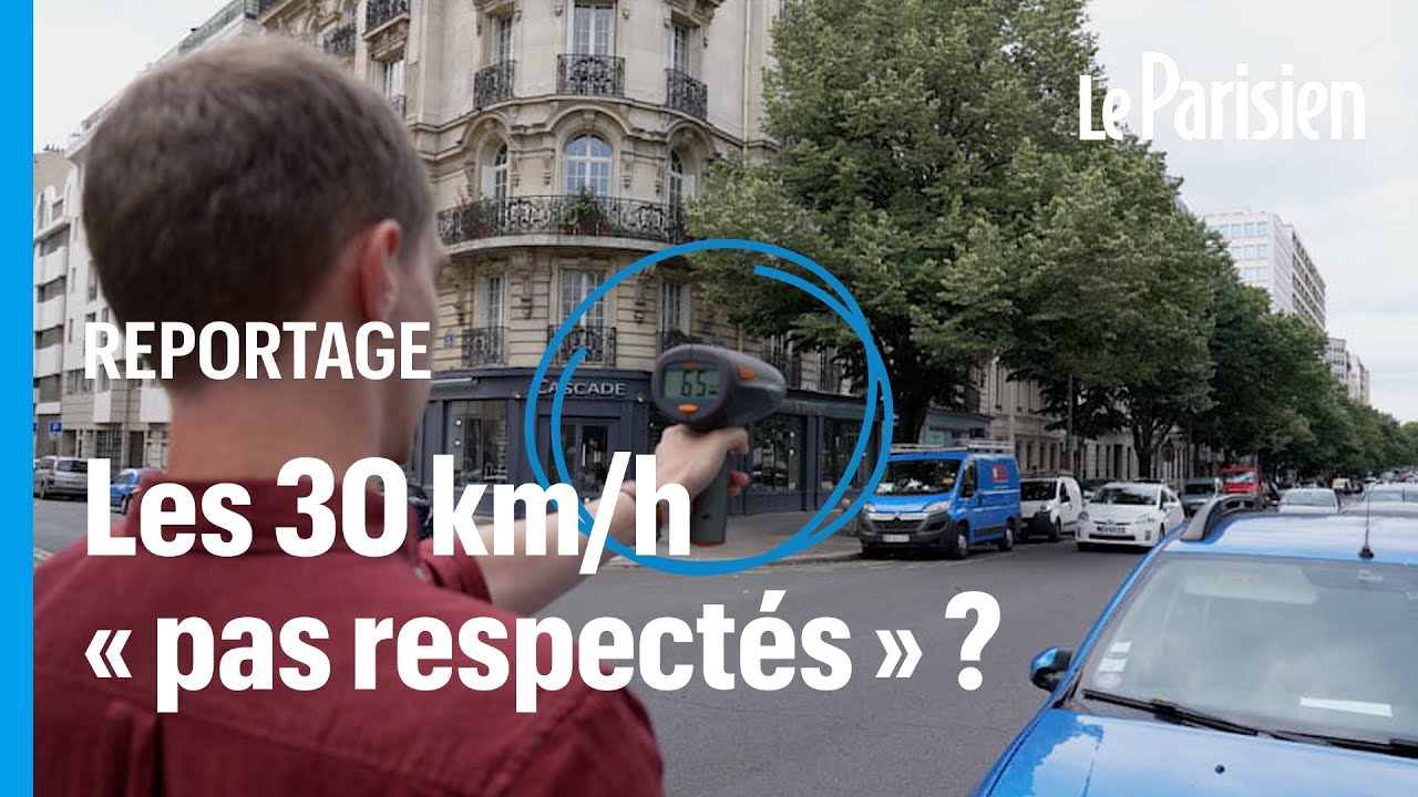 30 km/h à Paris : radar en main, ils veulent prouver que la mesure n'est pas respectée