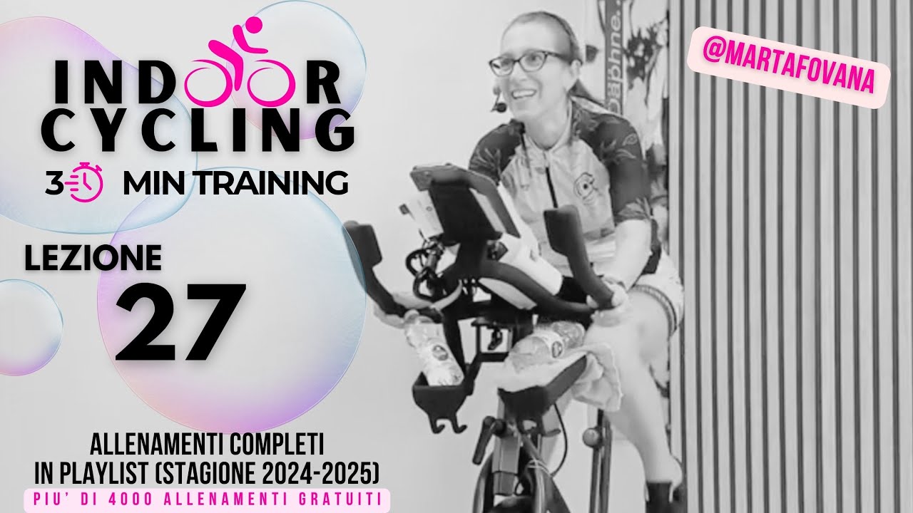27 Indoor Cycling - Ripetute ON OFF -   Flash Ride 🚀 - Una scarica di energia ⚡in poco tempo⌚!