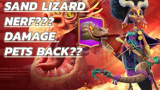 SAND LIZARDS NERFED? DAMAGE PETS BACK?? CALL OF DRAGONS!
