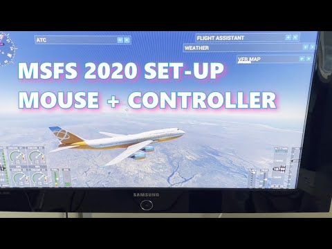 Flight Simulator - Mouse and Controller Setup - YouTube