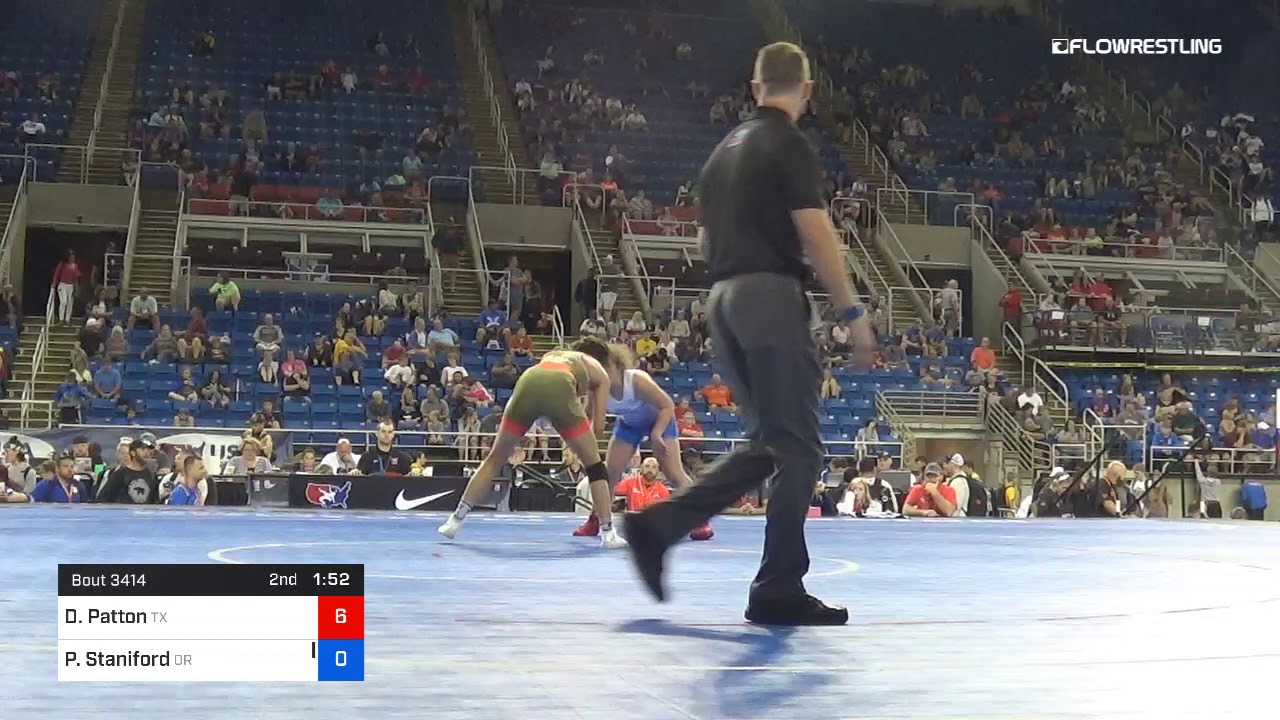 127 Lbs Quarters Devin Patton Texas Vs Piper Staniford Oregon - YouTube
