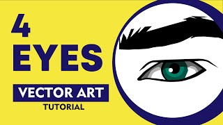 EYES | Vector Portrait Tutorial - Inkscape - Part 4