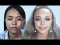 Cô Bé 18 Tuổi Kém Sắc Lột Xác Nhờ Trang Điểm / Hùng Việt Makeup