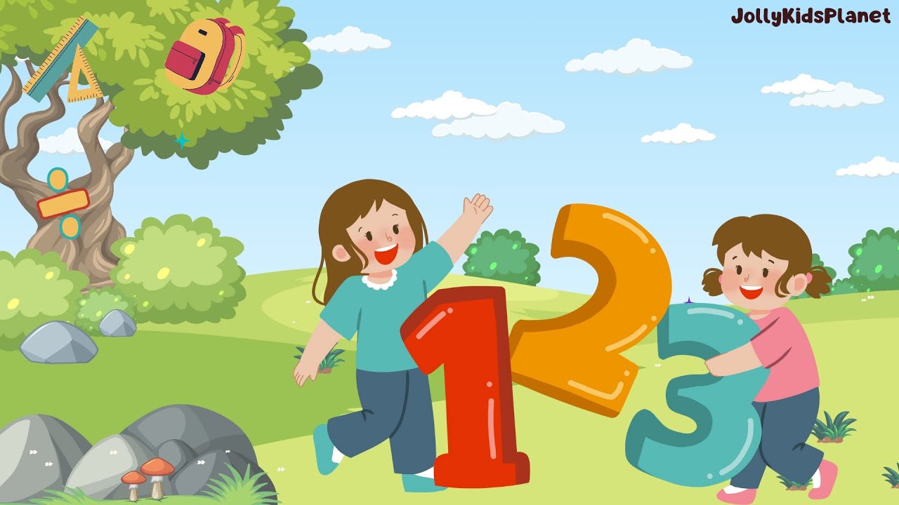 Counting Song: Learn to Count from 1to10 #JollyKidsPlanet#kidslearning ...
