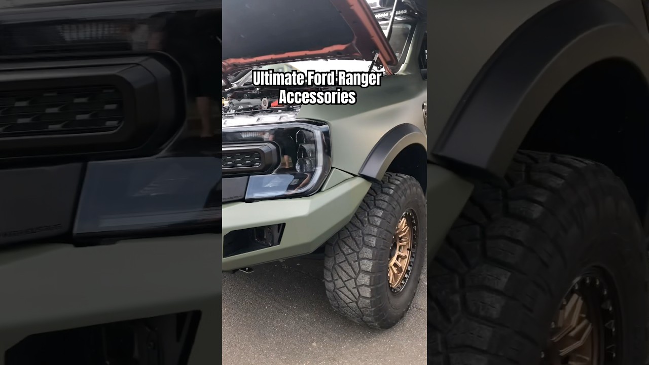 Ultimate Next Gen Ford Ranger Accessories 