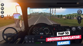 Top 10 Driving Simulator Games For Android & iOS - 2022 screenshot 1