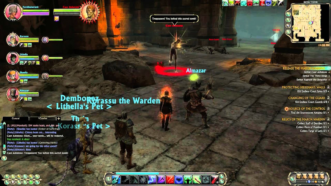 Rift - Iron Tomb Dungeon Run part 1