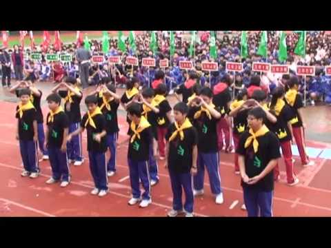 100年度立中運動會204進場