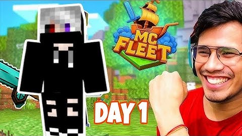 My First Day In MC Fleet Survival Gone Wrong  😤 Indian Server || .  @GamerFleet
