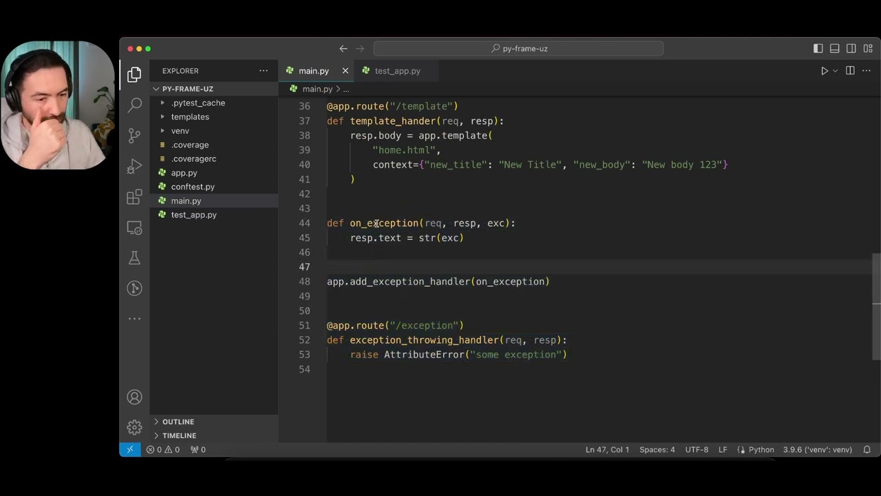 Custom Exception Handler