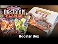 Pokmon tcg scarlet  violetobsidian flames booster box unboxing 36 booster packs