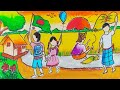 Sweet childhood memory is the scene coming from school || শৈশবের মধুর স্মৃতি স্কুল থেকে আসার দৃশ্য