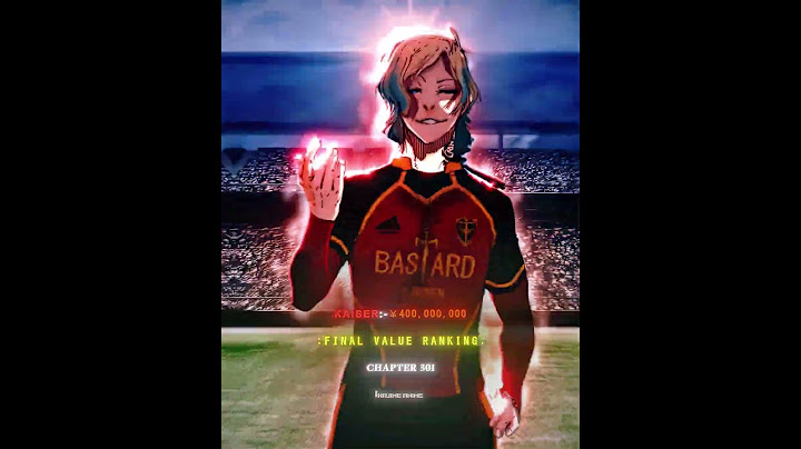 《 Blue Lock Chapter 301-Final Value Ranking 🔥》[ Kaiser Manga Edit ] #bluelock#kaiser#michaelkaiser